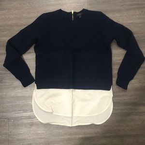 J. Crew Shirt-tail Sweater